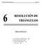 RESOLUCIÓN DE TRIÁNGULOS página 119