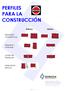 PERFILES PARA LA CONSTRUCCIÓN