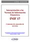 Interpretación a las Normas de Información Financiera INIF 17 Contratos de concesión de servicios