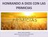 HONRANDO A DIOS CON LAS PRIMICIAS