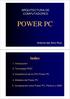 POWER PC. Indice ARQUITECTURA DE COMPUTADORES. Antonio del Amo Ruiz. 1. Introducción. 2. Tecnología RISC. 3. Arquitectura de la CPU Power PC