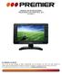 MANUAL DE INSTRUCCIONES TELEVISOR LCD PORTÁTIL (9 ) TV-3705TFT