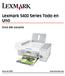Lexmark 5400 Series Todo en Uno. Guía del usuario