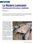 La Madera Laminada: Una Alternativa Estructural y Ambiental ARQUITECTURA