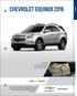 CHEVROLET EQUINOX 2016