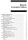 Tema I: Conceptos básicos