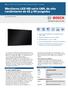 Monitores LED HD serie UML de alto rendimiento de 42 y 55 pulgadas