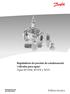 Reguladores de presión de condensación (válvulas para agua) Tipos WVFM, WVFX y WVS REFRIGERATION AND AIR CONDITIONING.