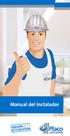 Manual del Instalador VERSIÓN ACTUALIZADA