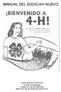 MANUAL DEL SOCIO 4-H NUEVO