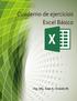 Cuaderno de ejercicios Excel Básico