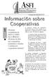 Información sobre Cooperativas 1
