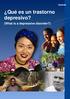 Qué es un trastorno depresivo?