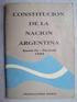 CONSTITUCIÓN DE LA NACIÓN ARGENTINA