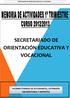 SECRETARIADO DE ORIENTACIÓN EDUCATIVA Y VOCACIONAL