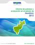 Informe de pobreza y evaluación en el estado de Querétaro 2012