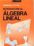 Algebra Lineal XI: Funciones y Transformaciones Lineales