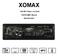 XOMAX CAR MP3 Player con Radio USB/SD/MMC Manual XM-RSU216BT