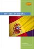 HISTORIA DE ESPAÑA. 2º Bachillerato.