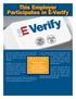 This Employer Participates in E-Verify