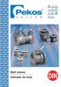 Ball valves Válvulas de bola DIN