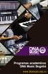 Programas academicos DNA Music Bogotá.