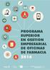 PROGRAMA SUPERIOR EN GESTION EMPRESARIAL DE OFICINAS DE FARMACIA