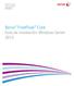 4.0 SP1 ( ) noviembre P Xerox FreeFlow Core Guía de instalación: Windows Server 2012