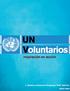 Índice. Introducción. Noticias. Nuevas Voluntarias. Artículo: Voluntarios de Naciones Unidas en favor de los derechos de las mujeres.