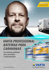 VARTA Professional. Las baterías perfectas para caravanas y autocaravanas.