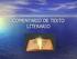 COMENTARIO DE TEXTOS LITERARIOS