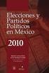 sistema de partidos de 4 entidades federativas: Estado de México, Tabasco y Distrito