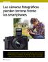 Las cámaras fotográficas pierden terreno frente los smartphones