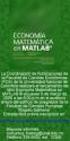 Herramientas computacionales para la matemática MATLAB: Análisis de datos.
