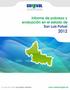 Informe de pobreza y evaluación en el estado de San Luis Potosí 2012