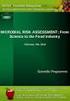 Evaluación de Riesgos Microbiológicos en la Industria Alimentaria. Antonio Martínez (CSIC) Pablo Fernández (UPCT unidad Asociada al CSIC)