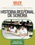 HISTORIA REGIONAL DE SONORA