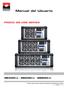 Manual del Usuario PROCO SB-USB SERIES SB4050-U - SB6050-U - SB8050-U