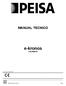 e-kronos Cod e-kronos rev Pag.2 Manual Técnico e-kronos