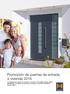 Promoción de puertas de entrada a vivienda 2016