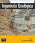 PROGRAMA SINTÉTICO. González de Vallejo Luis I., Ingeniería Geológica, editorial Pearson Prince may, México 2004.