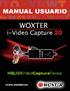 1.4 Índice Woxter i-video Capture 20 Cable A/V 3-3 CD de Software. 1.5 Conexión Woxter i-video Capture 20.