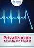 Privatización de la salud en Ecuador