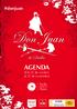 #donjuan. de Sevilla AGENDA. Del 30 de octubre al 30 de noviembre