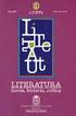 Literatura: teoría, historia, crítica 3 (2001)