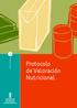 Protocolo de Valoración Nutricional