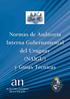 Normas de Auditoría Interna Gubernamental del Uruguay (NAIGU) y Guías Técnicas