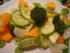 Ensalada de verduras crudas y cocidas con 2 cdas. de choclo