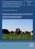 Sustentabilidad de los sistemas de producción de leche