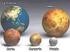 Principales características de los planetas. Sol desde la Tierra. Características Sol. Movimiento Mercurio